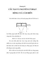 Nghiên cứu thiết kế hệ thống tự động kiểm soát hàm lượng sản phẩm dầu mỏ trong nước thải lacanh tàu cá, chương 10 potx