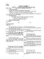 Giáo án CN 9( Điện)