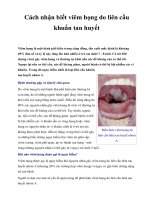 Cách nhận biết viêm họng do liên cầu khuẩn tan huyết pptx