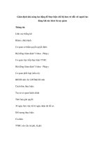 Giám định khả năng lao động để thực hiện chế độ hưu trí đối với người lao động khi sức khoẻ bị suy giảm potx