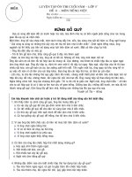 ĐỀ KT CHK II TIẾNG VIỆT LỚP 5