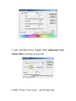 Color blend - Tạo tone màu nâu tím- P2 docx