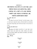 Phân tích cơ sở lý thuyết và mô phỏng đặc điểm, nguyên lý làm việc, quy trình tháo lắp hệ thống khởi động động cơ, chương 25 pptx