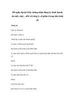 Đề nghị cấp lại Giấy chứng nhận đăng ký kinh doanh do mất, cháy…đối với công ty cổ phần (trong khu kinh tế) potx