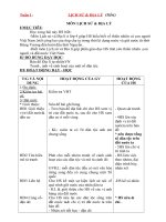 Lịch sử -Tuần 1