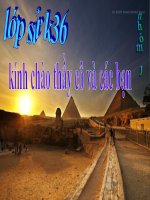 tổng quan về ai cập cổ đại