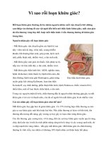 Vì sao rối loạn khứu giác? ppsx