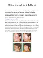 Rối loạn tăng sinh sắc tố da khu trú pps