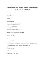 Công nhận việc nuôi con nuôi đã được tiến hành ở nước ngoài (Ghi vào Sổ hộ tịch) docx