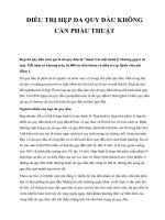 ĐIỀU TRỊ HẸP DA QUY ĐẦU KHÔNG CẦN PHẨU THUẬT ppt