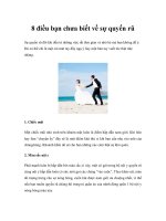 8 điều bạn chưa biết về sự quyến rũ ppt