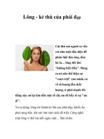 Lông - kẻ thù của phái đẹp pdf