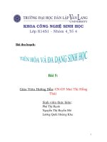 nhóm 4_tổ 4_bài 5_bài thu hoạch tiến hóa
