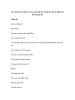 Xác nhận đã hoàn thành, cải tạo, phục hồi môi trường đối với hoạt động khai thác khoáng sản pdf