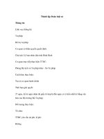 Thành lập Đoàn luật sư ppt