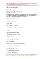 Anh ngữ sinh động bài 123 pptx