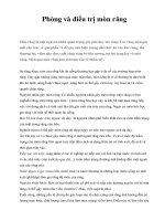 Phòng và điều trị mòn răng docx