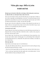 Viêm giác mạc: Điều trị sớm tránh mù loà ppsx