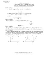 Đề thi học sinh giỏi huyện Toán 4-  2010