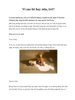 Vì sao bé hay nôn, trớ? ppsx