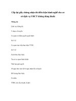 Cấp lại giấy chứng nhận đủ điều kiện hành nghề cho cơ sở dịch vụ YHCT không dùng thuốc ppt