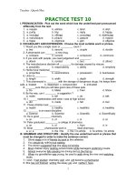 PRACTICE TEST 10