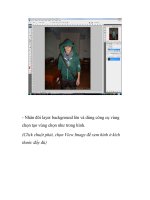 Làm biến mất chi tiết trên cơ thể người- P7 ppsx