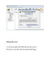 Hướng dẫn cài đặt Internet Download Manager- P3 potx