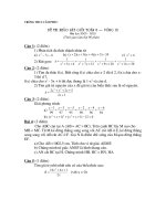 đề thi HSG toán 8 - vòng III