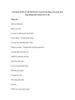 Giải quyết chế độ trợ cấp một lần đối với người hoạt động cách ppt