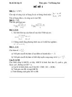 bộ đề ôn kì 2