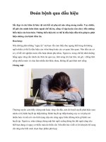 Đoán bệnh qua dấu hiệu potx