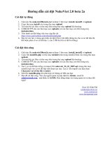 Hướng dẫn cài đặt NukeViet 2.0 beta 2a