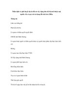 Thẩm định và phê duyệt dự án đầu tư xây dựng khu đô thị mới thuộc mọi nguồn vốn có quy mô sử dụng đất nhỏ hơn 200ha doc