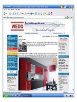 KIẾN TRÚC - CÁC LOẠI  TỦ BẾP RẤT ĐẸP