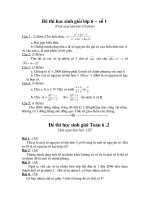 10 Đề thi HSG lớp 6