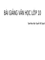 bài giảng cảnh ngày hè