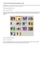 3 bước để có một tờ lịch tường mang ảnh cá nhân