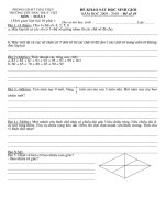 Đề 30 HSG tự luyện Toán 3