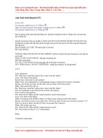 Anh ngữ sinh động bài 25 pdf