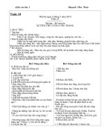 Tuân. Giáo án Tuần 34