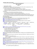 ĐỀ CƯƠNG HÓA 12 HKI