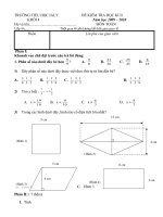 Đề thi học kì II lớp 4