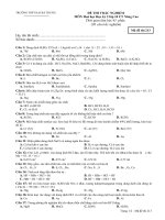 Đề KT HK II 2010 Hóa_10 số 8