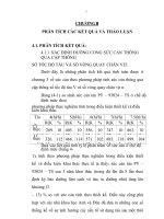 Nghiên cứu phương pháp xác định thực nghiệm sức cản thông qua cặp thông số tốc độ tàu và số vòng quay chân vịt, chương 14 docx