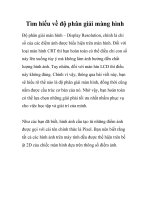 Tìm hiểu về độ phân giải màng hình docx