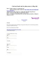 Tạo EMAIL bằng tiếng việt