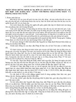 phân tích sự ra đời cua ĐCSVN la sự kết họp...