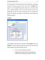Dạng bài tập về Micosoft.NET- P3 doc