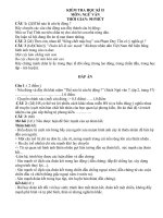 ĐỀ KIỂM TRA VĂN 7 KÌ II